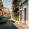 An image of the streets of old San Juan